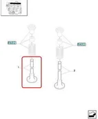 Części i akcesoria do maszyn rolniczych - CNH ZAWÓR SSĄCY 87802256 - 87802268 - 87802260 - 82850530 - F2NN6507AB - miniaturka - grafika 1