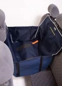 Sprzęt podróżny i transportery dla psów - Kardiff Kardimata Anti Slip Mini 70X160 Granatowa Mata Samochodowa Na Połowę Tylnego Fotela - miniaturka - grafika 1