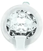 Wieszaki łazienkowe - Kleine Wolke 5821114887 1 haczyk z przyssawką Diamond Hooks, haczyk na ścianę, Snow White - miniaturka - grafika 1