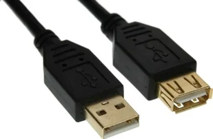 InLine Kabel USB USB A/A 3m Czarny 34603S - Kable USB - miniaturka - grafika 2