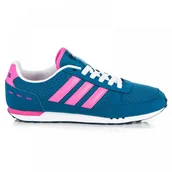 Buty sportowe damskie - Adidas City Racer B74492 niebieski - miniaturka - grafika 1