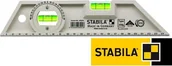 Poziomice, łaty, miary - Stabila Poziomnica podręczna krótka z tworzywa z regulacją kąta 2 libelle, typ 10 - miniaturka - grafika 1