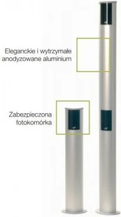 KingGates kolumna do fotokomórek Viky, Tower 500 - Akcesoria do bram - miniaturka - grafika 2