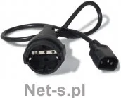 APC Power Cord, C14 to CEE 7/7 Schuko, 0.6m AP9880 - Zasilacze awaryjne UPS - miniaturka - grafika 2