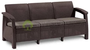 Keter Zestaw Corfu Set 7 cappucino KETCORS7CAP - Meble ogrodowe - miniaturka - grafika 3