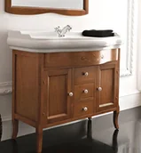 Szafki łazienkowe - Kerasan Retro - szafka pod umywalkę 100 cm (7347) - miniaturka - grafika 1