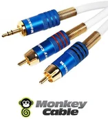 Kable - Monkey Cable Kabel Jack 3.5 Stereo - 2RCA MonkeyCable Concept MCTJ2P5 - 5m MCTJ2P5 - miniaturka - grafika 1