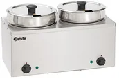 Piece, kotły  i płyty grzejne gastronomiczne - Bartscher Bemar Hotpot, 2 x wkład 6,5L - miniaturka - grafika 1