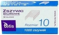 Zszywki - TETIS Zszywki GZ101-B 10 1000 szt. - miniaturka - grafika 1
