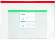 Akcesoria do pakowania - Donau Torebka PVC z suwakiem A5 - N1431 NB-5486 - miniaturka - grafika 1