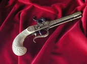 Repliki - broń - Hiszpania ORYGINALNY PISTOLET KAPISZONOWY Z XVIII W. - miniaturka - grafika 1