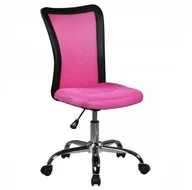 Krzesła - Amstyle Krzesło Obrotowe Lukas różowe - SPM1.315 - miniaturka - grafika 1