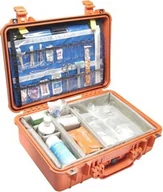 Walizki i skrzynie na sprzęt fotograficzny - Peli przegródki 1500EMS 1500-406-200E - miniaturka - grafika 1