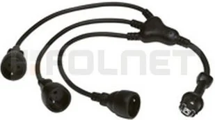 HBF techniczny w izolacji gumowej Legrand 1/3x2P Z/U 0 8 m - Przedłużacze i rozgałęźniki - miniaturka - grafika 2