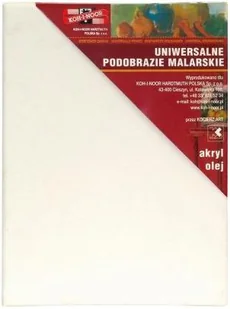 Koh I Noor Podobrazie Bawełniane 50X70 - Podobrazia, bloki, papiery - miniaturka - grafika 2