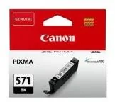 Tusze oryginalne - Canon CLI-571BK (0385C001AA) - miniaturka - grafika 1