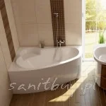 Ravak Panel 170 L do wanien Asymmetric CZ48100000 - Obudowy do wanien - miniaturka - grafika 2