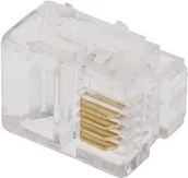 Akcesoria do monitoringu - Abcvision WTYK TELEFONICZNY RJ11*P10 - miniaturka - grafika 1