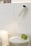 Lampy ścienne - Faro Barcelona Link Lampa ścienna Biały, 1-punktowy 29873 - miniaturka - grafika 1