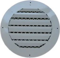 Akcesoria do wentylacji i klimatyzacji - Dospel Czerpnia fi 150 biała - miniaturka - grafika 1