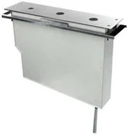 Akcesoria do armatury i ceramiki - Tres Slim- 3-otworowy zestaw montażowy ze zbiornikiem do odprowadzania reszt - miniaturka - grafika 1