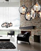 Lampy sufitowe - Azzardo Lampa wisząca AMBER MILANO 2285-5P - - miniaturka - grafika 1