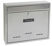 Skrzynki na listy - Richter Czech skrzynka na listy BK31D srebrna - miniaturka - grafika 1