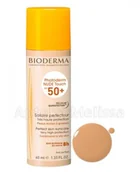 Podkłady do twarzy - Bioderma PHOTODERM NUDE TOUCH SPF50+ Podkład ochronny odcień ciemny 40 ml - miniaturka - grafika 1