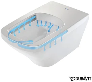 Duravit DuraStyle Rimless biała 2542090000 - Miski WC - miniaturka - grafika 2