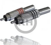 Złącza, przejściówki, adaptery - Wtyk Chinch SP-116-1 - miniaturka - grafika 1