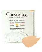 Podkłady do twarzy - Avene COUVRANCE COMFORT SPF30 Kremowy podkład w kompakcie 01 porcelanowy 10 g 7068706 - miniaturka - grafika 1