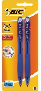 BIC DŁUGOPIS BU 3 GRIP NIEBIESKI 893224 - Długopisy - miniaturka - grafika 4