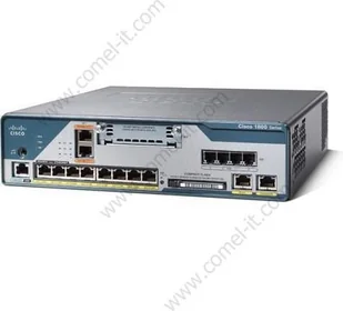 Cisco 1861,WLAN,8-usrSRST/CME,CUE,4FXS,2BRI,8xPOE,SP Svcs,HWICslot C1861W-SRST-C-B/K9 - Pozostałe akcesoria sieciowe - miniaturka - grafika 2