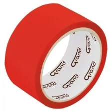 Taśma pakowa GRAND 48x50 czerwona /130-1243/ - Akcesoria do pakowania - miniaturka - grafika 3