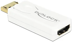 Delock Adapter AV Displayport 1.2 męski HDMI żeński 4K 65580 - Złącza, przejściówki, adaptery - miniaturka - grafika 2