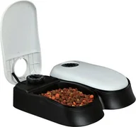 Miski dla kotów - Trixie TX-24372 Automat do karmienia 2 posiłki - miniaturka - grafika 1