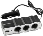 Ładowarki samochodowe - Esperanza Uniwersalny Rozdzielacz Samochodowy Wave EZ124 - miniaturka - grafika 1