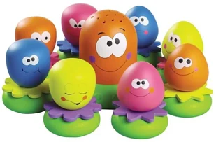 Tomy Aqua Fun Ośmiorniczki do kąpieli E2756 E2756 - Zabawki do kąpieli - miniaturka - grafika 4