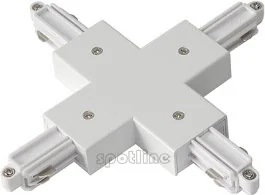 Spotline Łącznik X do 1-F szyny, biała 143161 - Lampy sufitowe - miniaturka - grafika 3