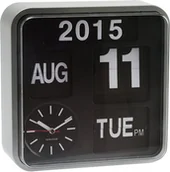 Zegary - Karlsson ścienny Mini Flip Silver KA5364SI - miniaturka - grafika 1