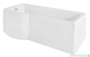 PMD Piramida Besco Inspiro 160x70 lewa biała + obudowa + syfon #WAI-160-PLE/#OAI-160-II/19975 - Wanny - miniaturka - grafika 4