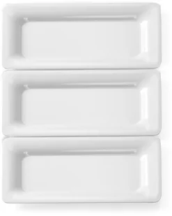 APS taca gf124 melamina, 1/3 GN, Pure Biały GF124 - Tace i patery - miniaturka - grafika 2