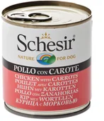 Mokra karma dla psów - Schesir , 6 X 285 G - Kurczak Z Groszkiem - miniaturka - grafika 1