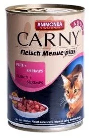 Animonda Cat Carny Adult smak: indyk i krewetki 400g puszka - Mokra karma dla kotów - miniaturka - grafika 3