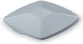 Akcesoria gastronomiczne - Durable DURABIN LID 40 SQUARE pokrywa do pojemnika 40 l, prostokątna, szara - miniaturka - grafika 1