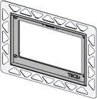 Tece Ramka montażowa loop do WC,służy do montażu przycisku loop zlicowanego z - Przyciski spłukujące - miniaturka - grafika 3