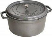 Patelnie - Staub Cocotte 30 cm Szary 40509-862-0 - miniaturka - grafika 1