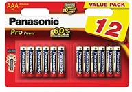 Baterie i akcesoria - Panasonic LR6PPG/baterii alkalicznych 12BW Pro Power (Mignon AA, LR6, opakowanie  szt.) AAA 3415 - miniaturka - grafika 1