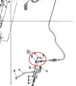 Części i akcesoria do maszyn rolniczych - CNH LINKA GAZU 80824297 - miniaturka - grafika 1