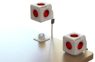 PowerCube Listwa zasilająca Allocacoc Extended3 m czerwony Typ F 1307/DEEXPC - Listwy zasilające - miniaturka - grafika 2